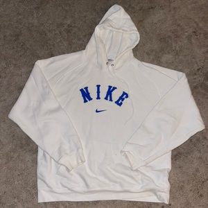 Vintage Y2K Nike center swoosh Hoodie size Large